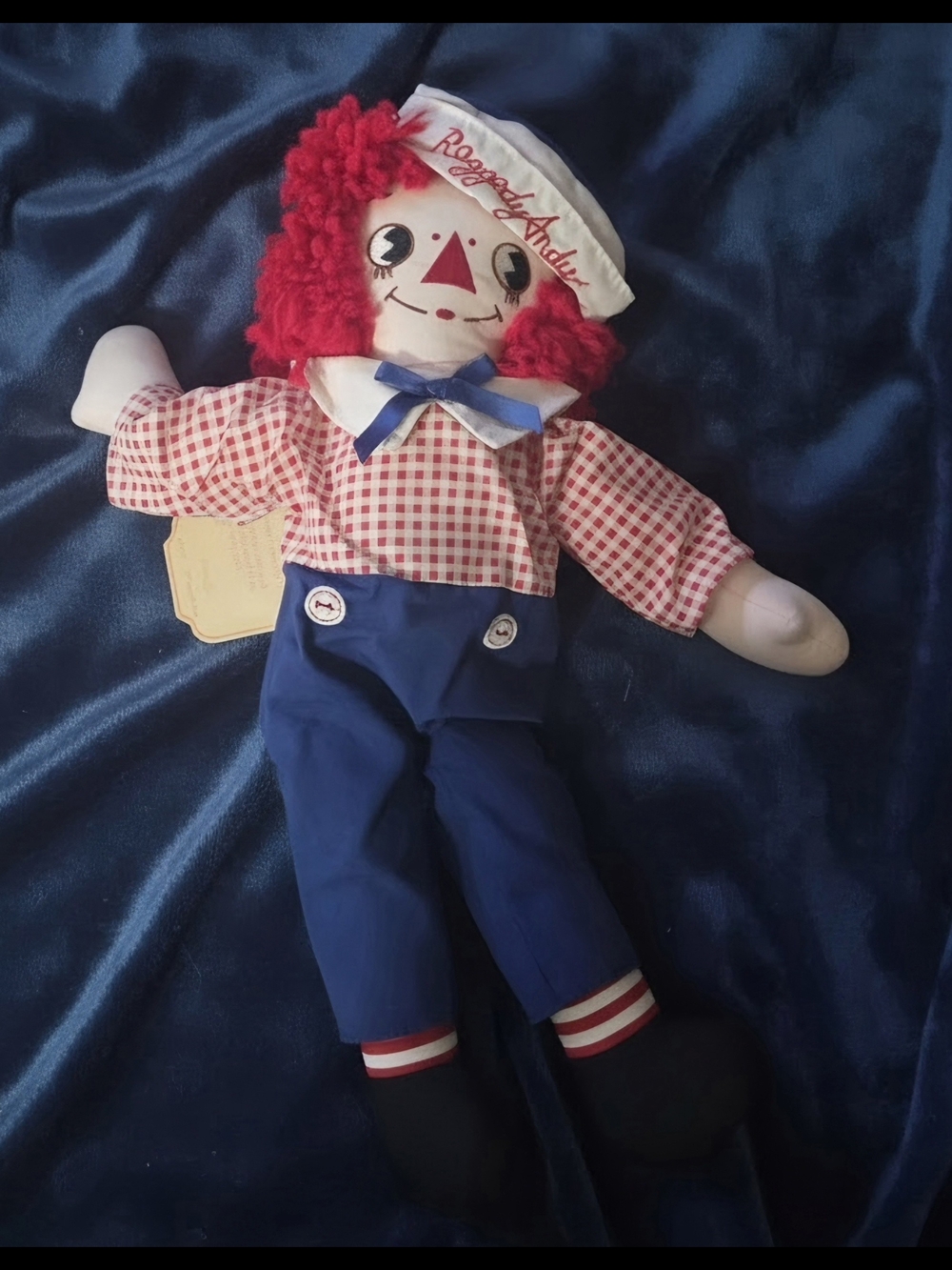 Rare vintage Applause raggedy andy With Tag